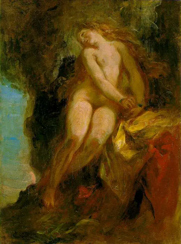 Eugène Delacroix — Androméda festményreprodukció